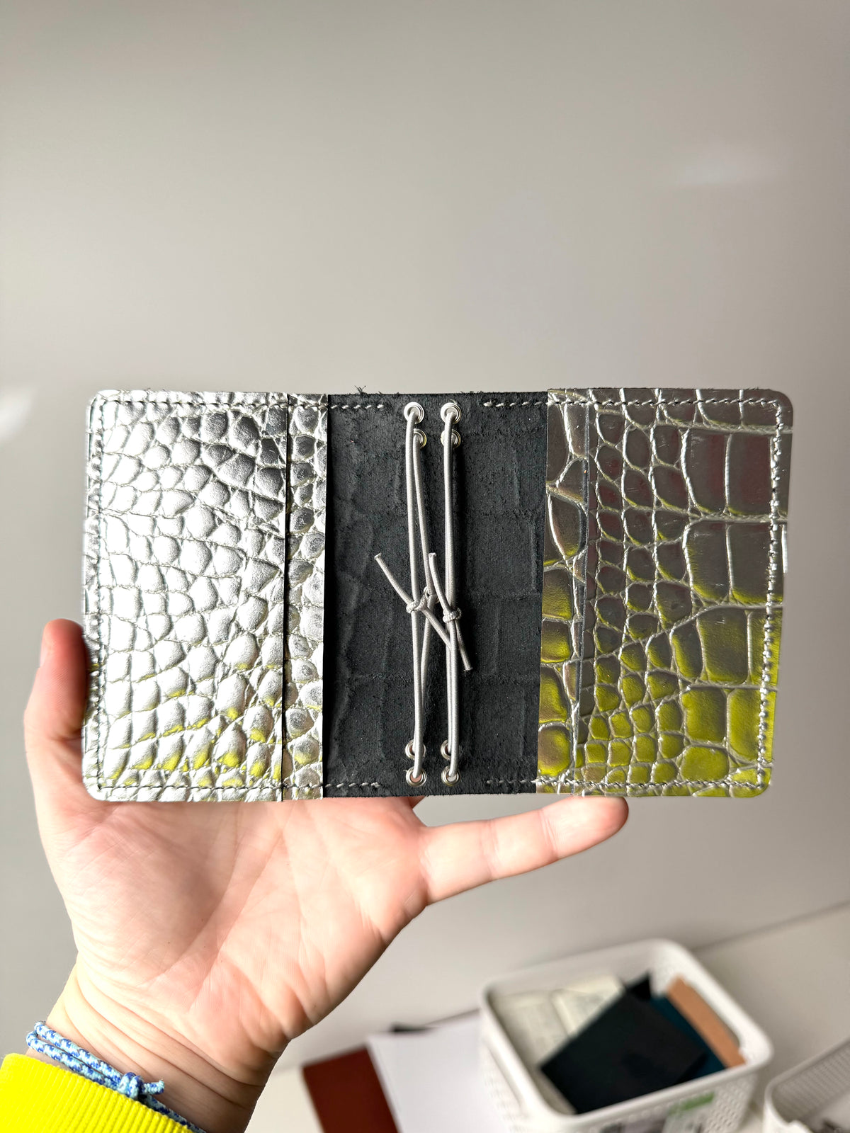 Ready to ship A7 Bifold cover with Pockets