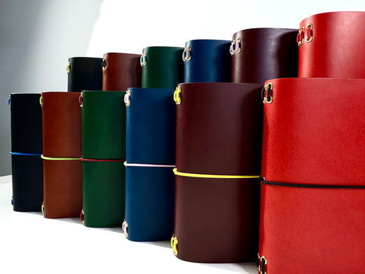 Leather journal cover A5