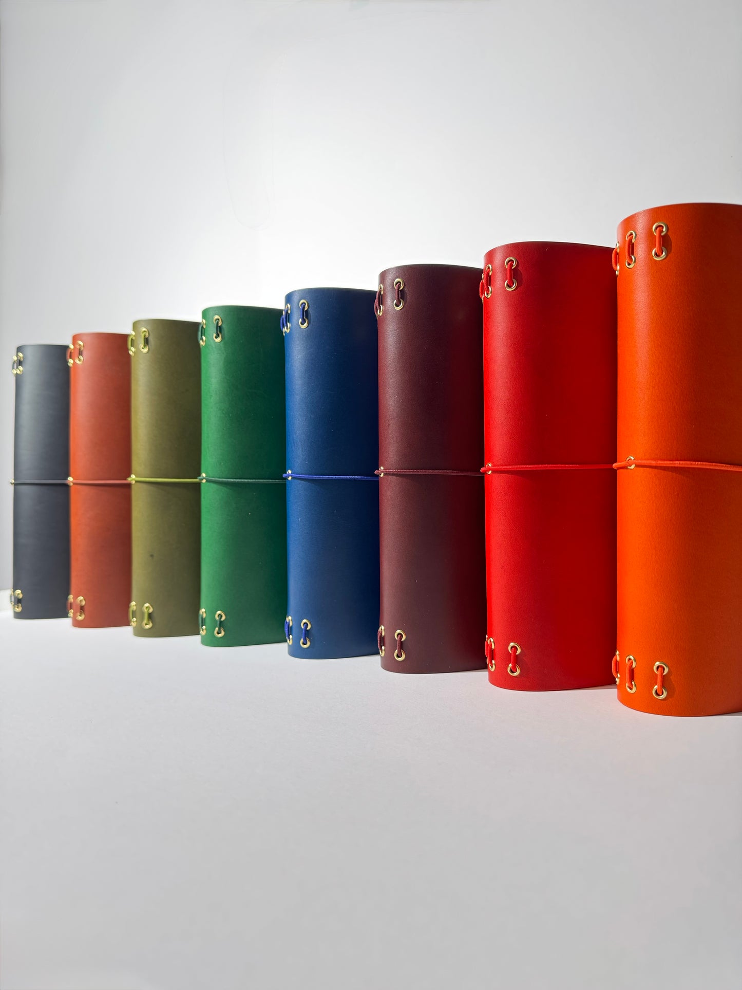 Chunky leather journal cover A5