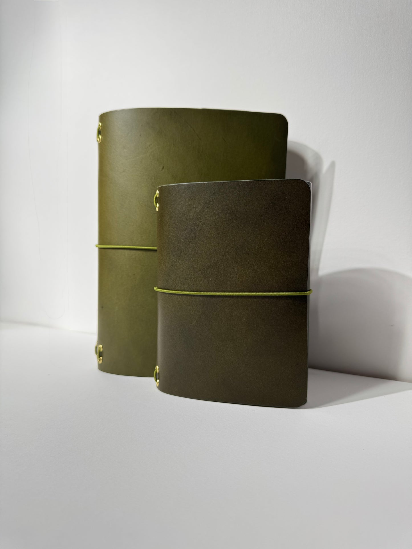 Chunky leather journal cover A5