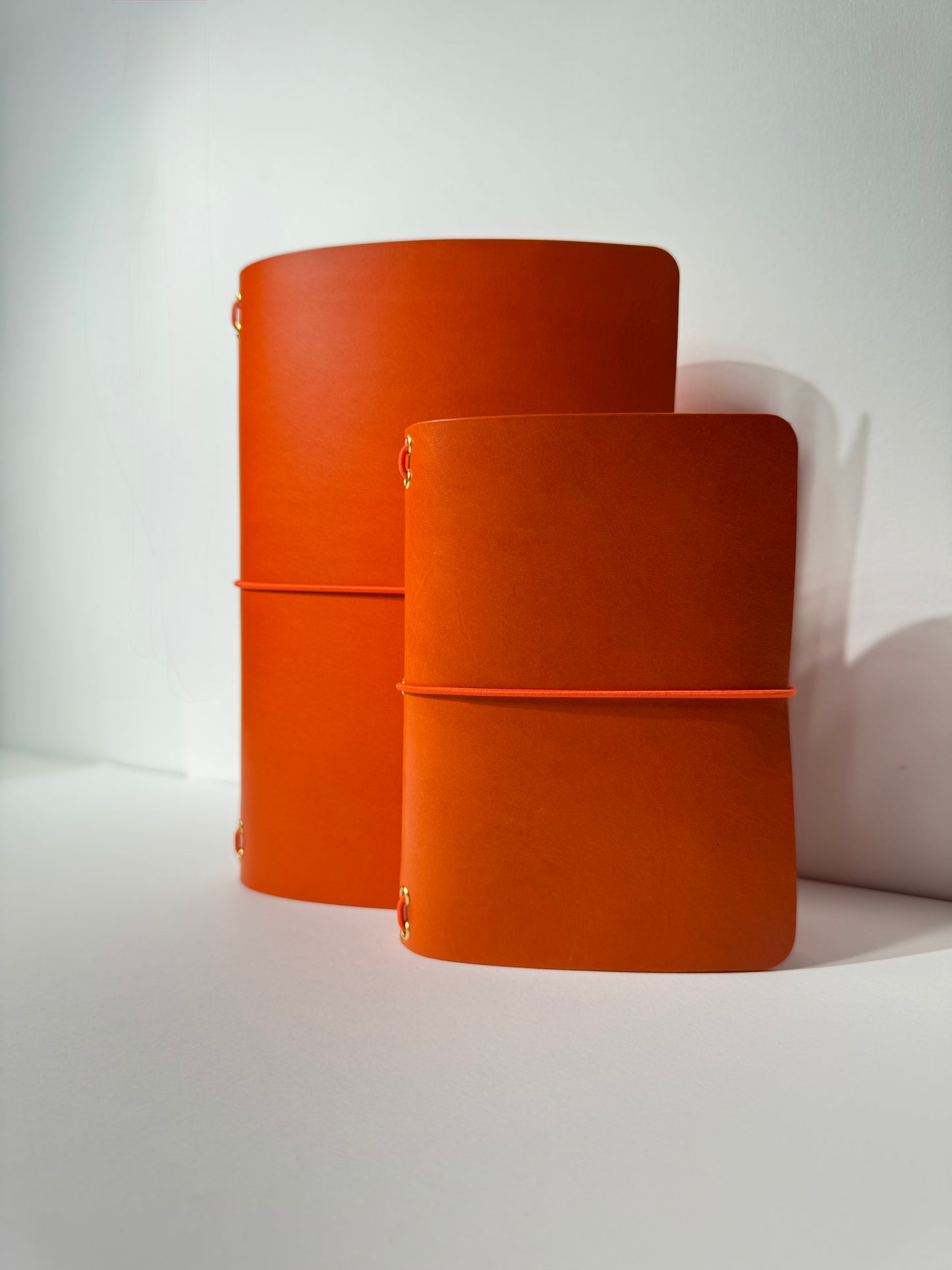 Chunky leather journal cover A6