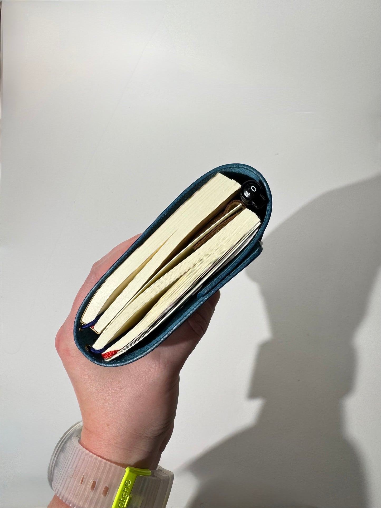 Chunky leather journal cover A6