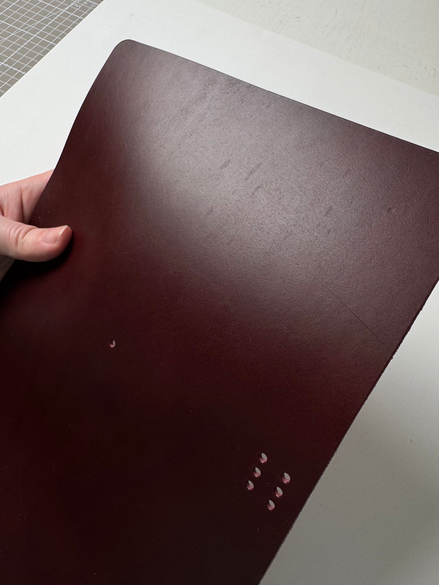 Beauty Flaw Regular A5 - burgundy