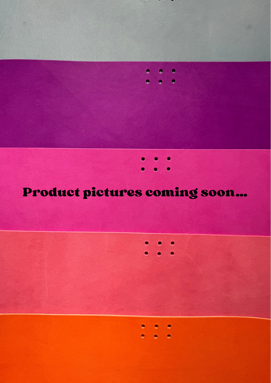 Chunky HappyColour Leather Journal Cover A5