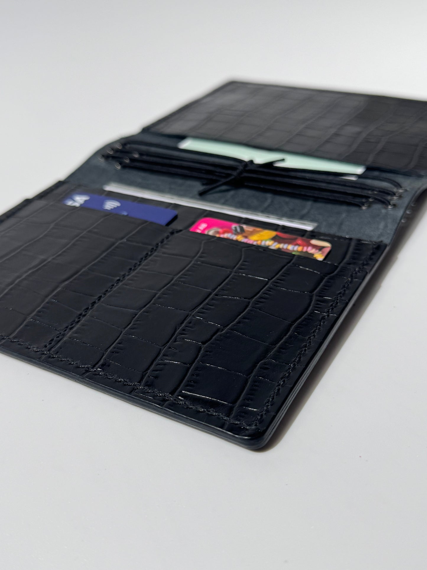 A6 Bifold Pocket Cover - Crock embossed