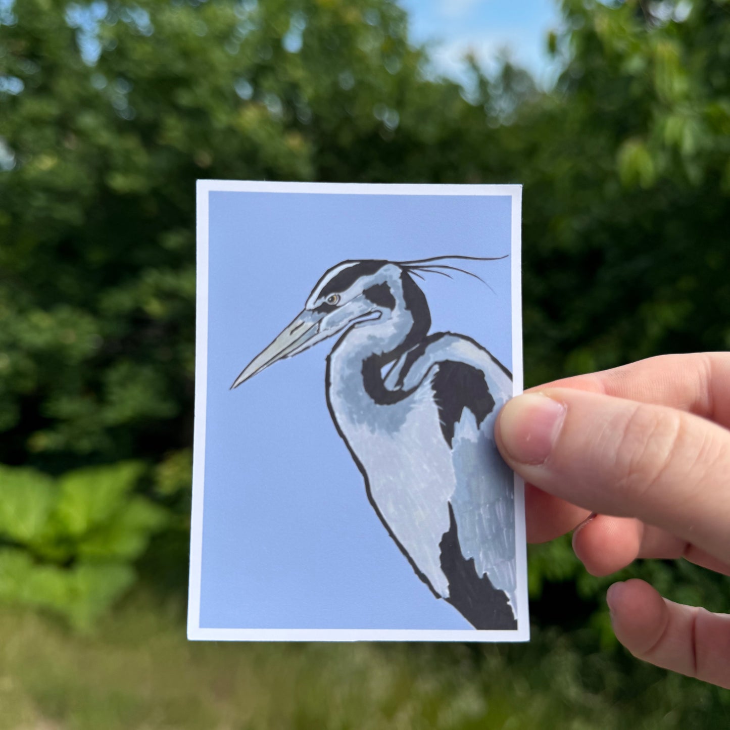 Heron Sticker May-26