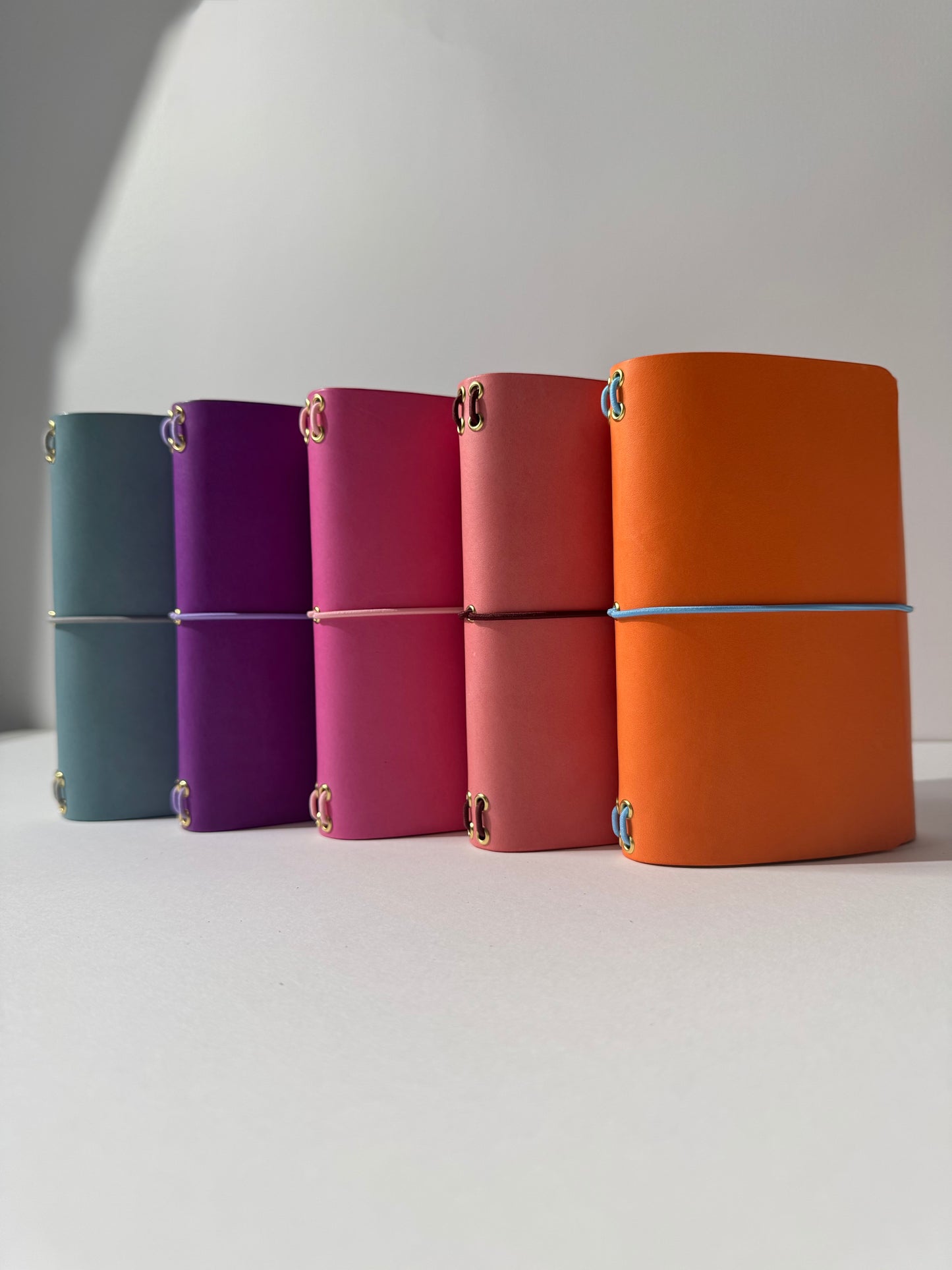 HappyColours Leather journal cover A6