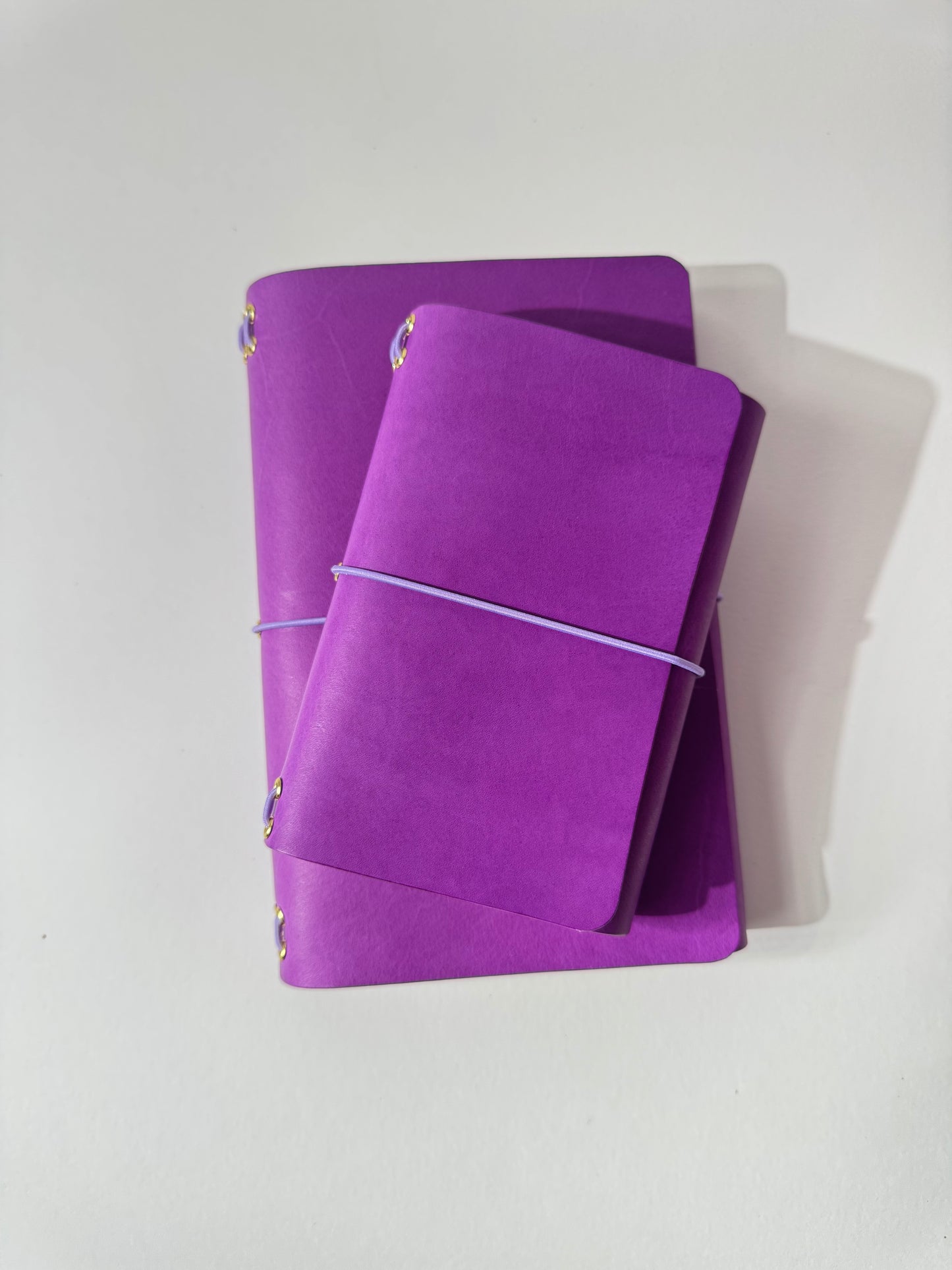 HappyColours Leather journal cover A6