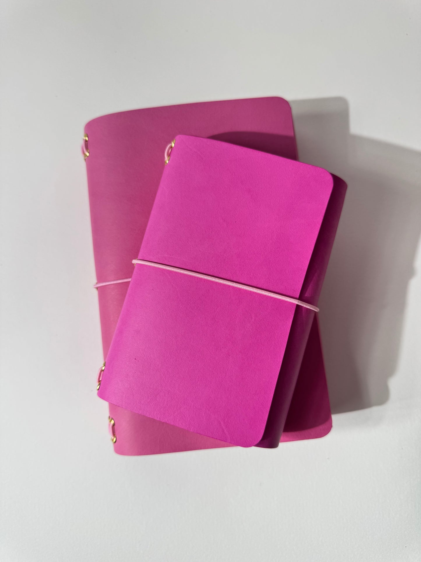 HappyColours Leather journal cover A6