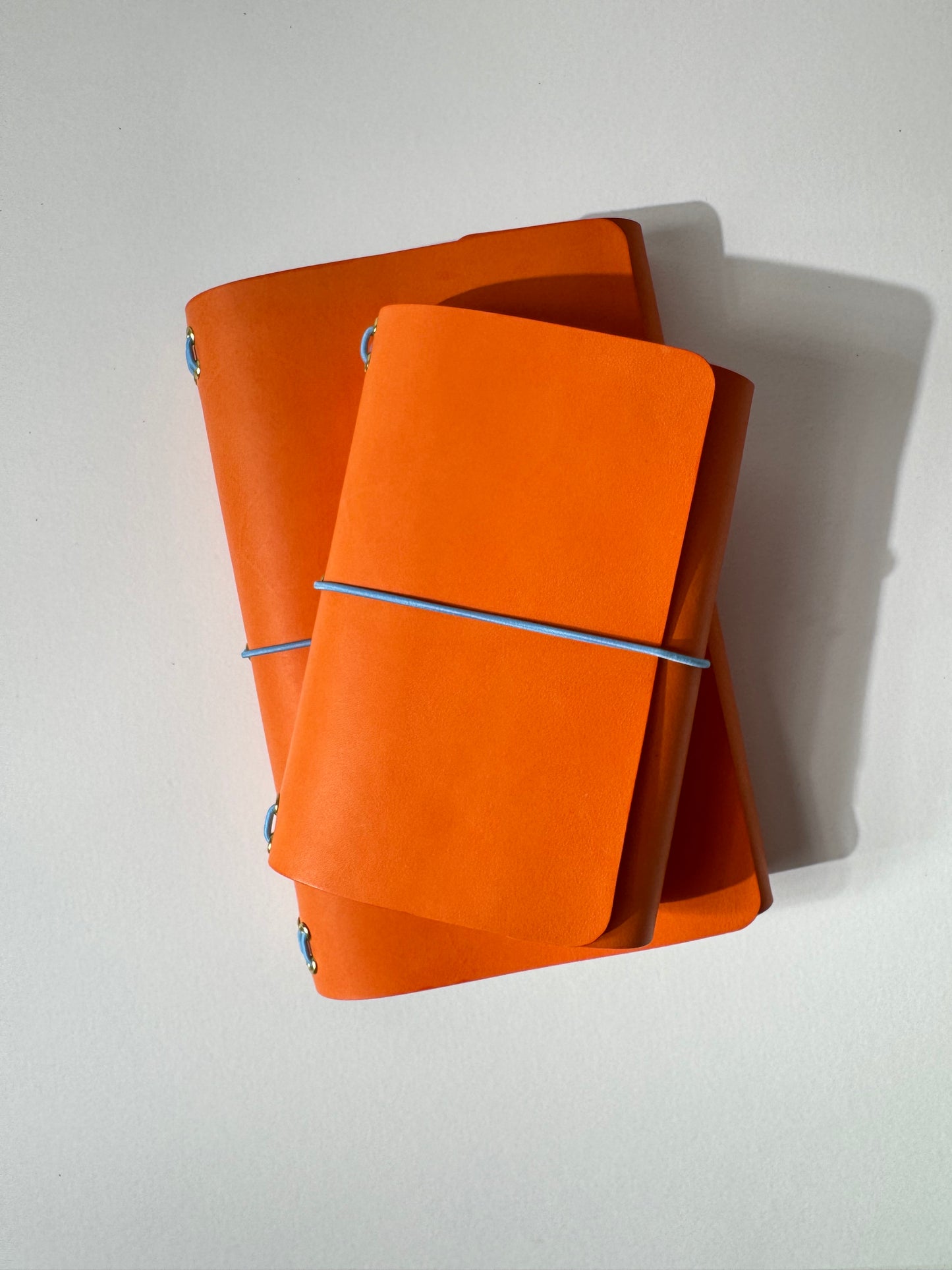 HappyColours Leather journal cover A6