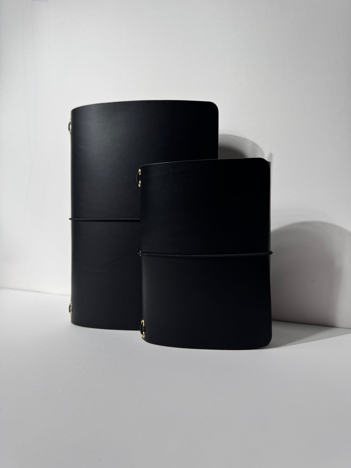 Chunky leather journal cover A6