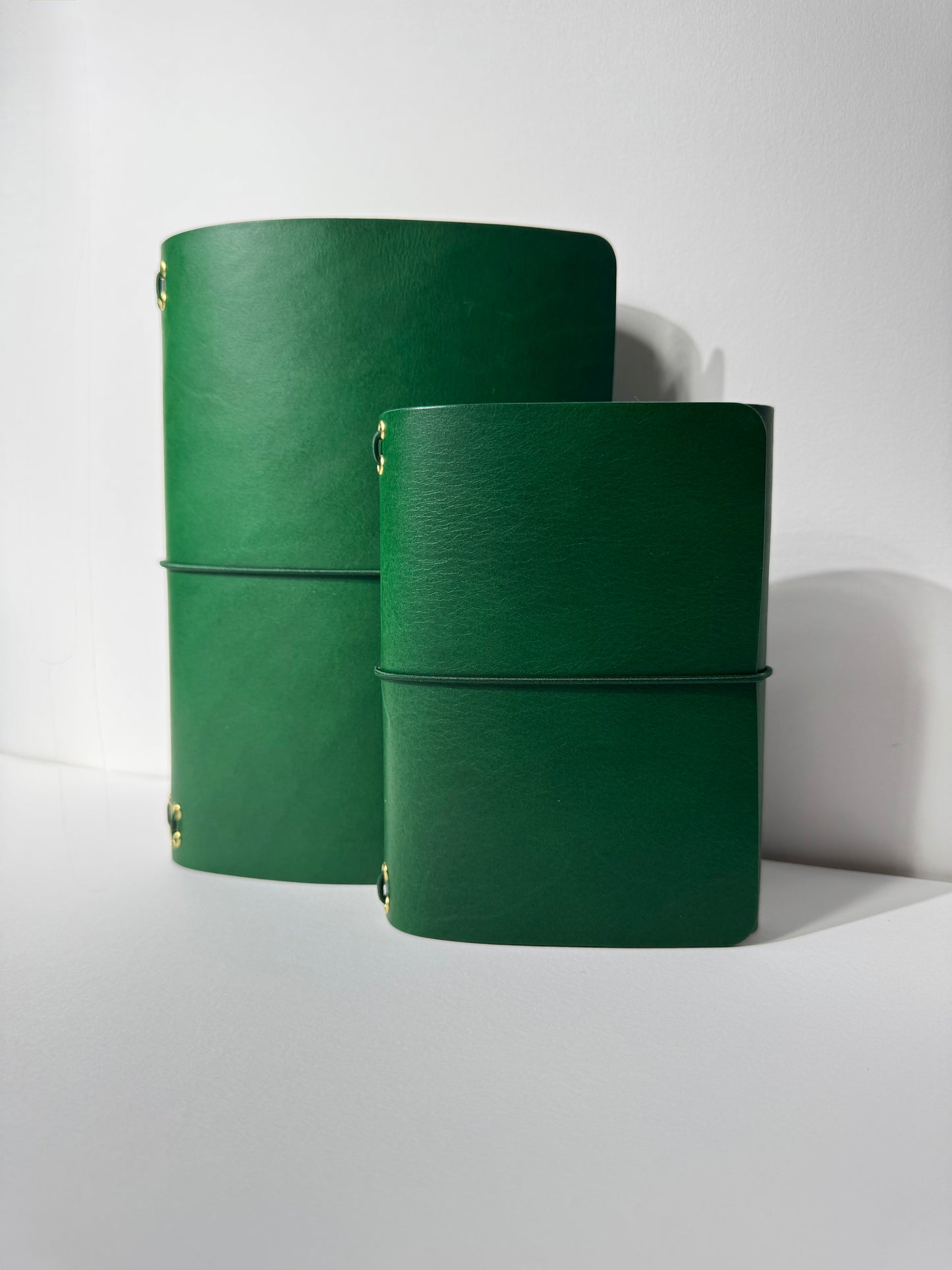 Chunky leather journal cover A5