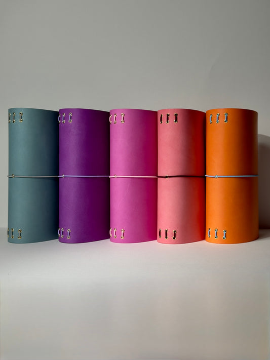 Chunky A5 Trifold Happy Colours (display covers)