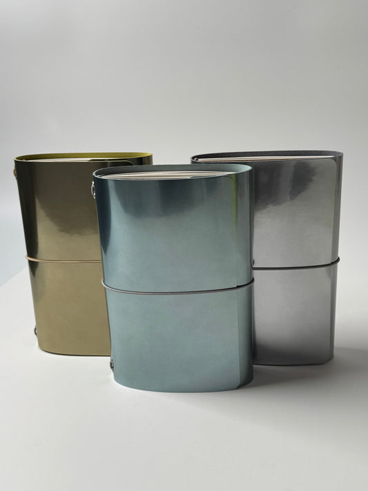 OLD Regular A5 Trifold Metallic Colours (Slim)