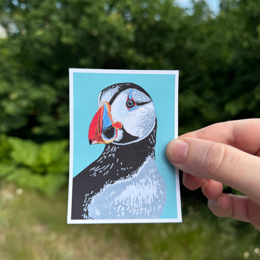 Puffin Sticker April-26